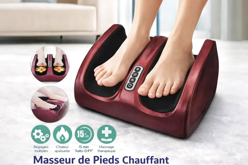 Masseur Électrique Pour Les Pieds Shiatsu Profond